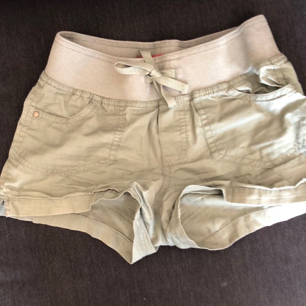 Green shorts